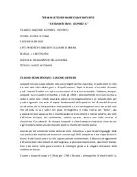 TESINA TERZA MEDIA MULTIDISCIPLINARE ARGOMENTO "ROMANTICISMO - GIACOMO LEOPARDI" ed altri
