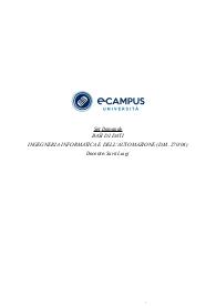Paniere di BASI DI DATI, Prof SARTI, ECAMPUS - Chiuse