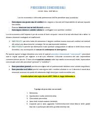 Diritto commerciale contratti bancari + procedure concorsuali