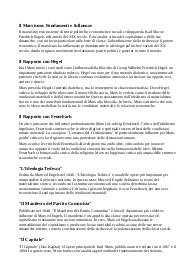 IL MARXISMO riassunto per un bel voto, Schemi e mappe concettuali