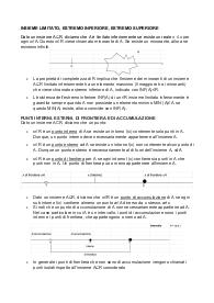 Appunti di matematica (Primo anno universitario)