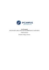 Paniere di PSICOLOGIA DEI LINGUAGGI ESPRESSIVI E ARTISTICI, Prof RUGGI, ECAMPUS - Chiuse