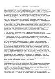 Riassunto italiano: Gabriele D'Annunzio