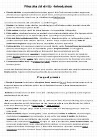 Riassunto di filosofia del diritto prof. Chiassoni