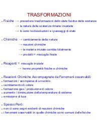 Trasformazioni