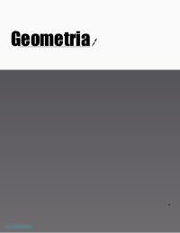 Geometria 1: teoria