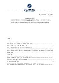 SET DOMANDE G1-GESTIONE E COORDINAMENTO DELL'AREA SOCIOSANITARIA MASTER GESTIONE E COORDINAMENTO DELL'AREA SOC