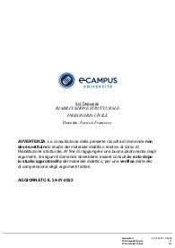 Paniere di RIABILITAZIONE STRUTTURALE, Prof FOCACCI, ECAMPUS - Chiuse - AGGIORNATE 2022