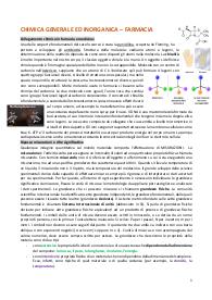 Chimica generale ed inorganica FARMACIA Unito parte 1