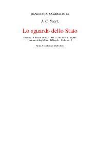 J. C. Scott, Lo sguardo dello Stato. Scienze politiche