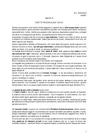 Appunti di Diritto Processuale Civile, prof.ssa Di Cola, Unimc, 2023