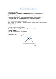 Economia internazionale