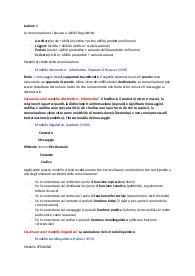 Appunto corso Laboratorio di comunicazione Pagliara