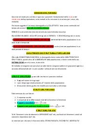appunti di elementi di statistica (DEMOGRAFIA e SOCIALE),prof.ssa Pace