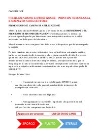 Complementi di strumentazione Biomedica - Gasperoni