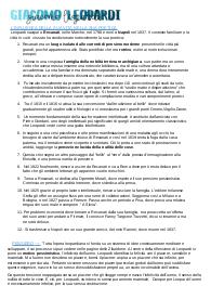 Appunti di tutto il programma di quinto di letteratura italiana per maturità