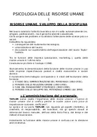 Valutazione e Gestione delle Risorse Umane: Aspetti Teorici e Applicativi
