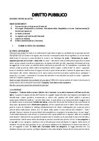 Diritto Pubblico - 2024