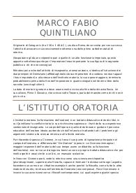 Appunti di letteratura latina, liceo scientifico quinto anno
