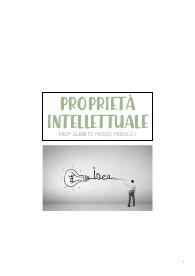 Appunti Proprietà intellettuale