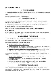 Appunti sui Finanziamenti