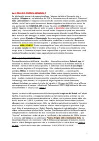 Appunti sulla Seconda Guerra Mondiale