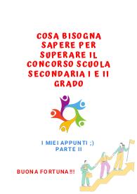 Riassunti e materiale utile alla preparazione al concorso ordinario AB24 e AB25 -