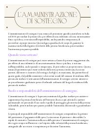 Amministrazione di sostegno ⚖️
