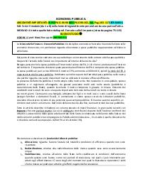 Dispensa Economia pubblica