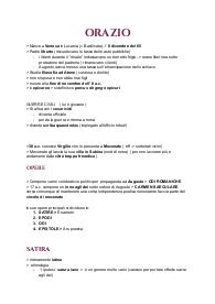 Appunti di latino su Orazio