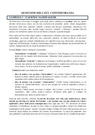 Questioni dell'età contemporanea, Banti - riassunto dettagliato