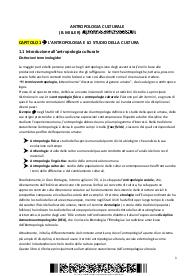 ANTROPOLOGIA CULTURALE (B. MILLER)