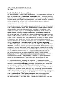 APPUNTI RELAZIONI INTERNAZIONALI