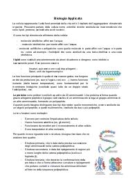 Sbobina di Biologia Applicata