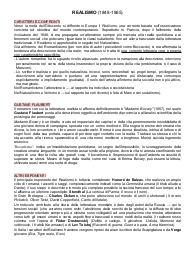 Realismo, Naturalismo, Verismo