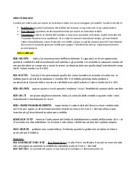 indici di bilancio economia aziendale