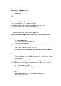Domande esame orale - GSRU