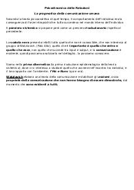 Appunti Psicodinamica delle Relazioni