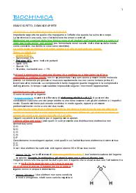 Appunti biochimica universitari (corso ABAA)