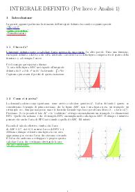 INTEGRALE DEFINITO