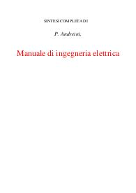Manuale di ingegneria elettrica