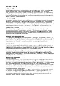 la coscienza di zeno. analisi per parti e commento dei brani