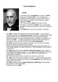 Luigi Pirandello - Riassunti