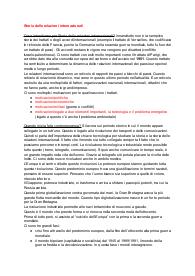 Appunti per l’esame di “Storia delle Relazioni Internazionali”
