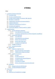 Indice Programma di Storia 5° superiore