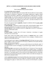 Riassunto manuale “I mondi della filosofia” da CAP.12 a CAP.22