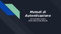 Metodi di autenticazione