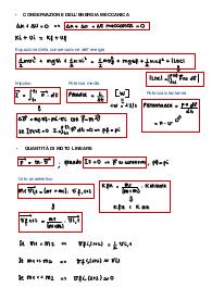 FORMULARIO : VETTORI, CINEMATICA E DINAMICA