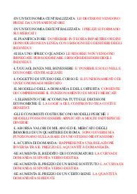 Economia politica L18 gestione di impresa Mercatorum