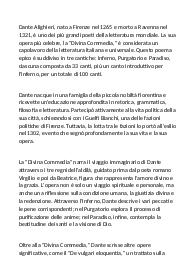 DANTE ALIGHIERI